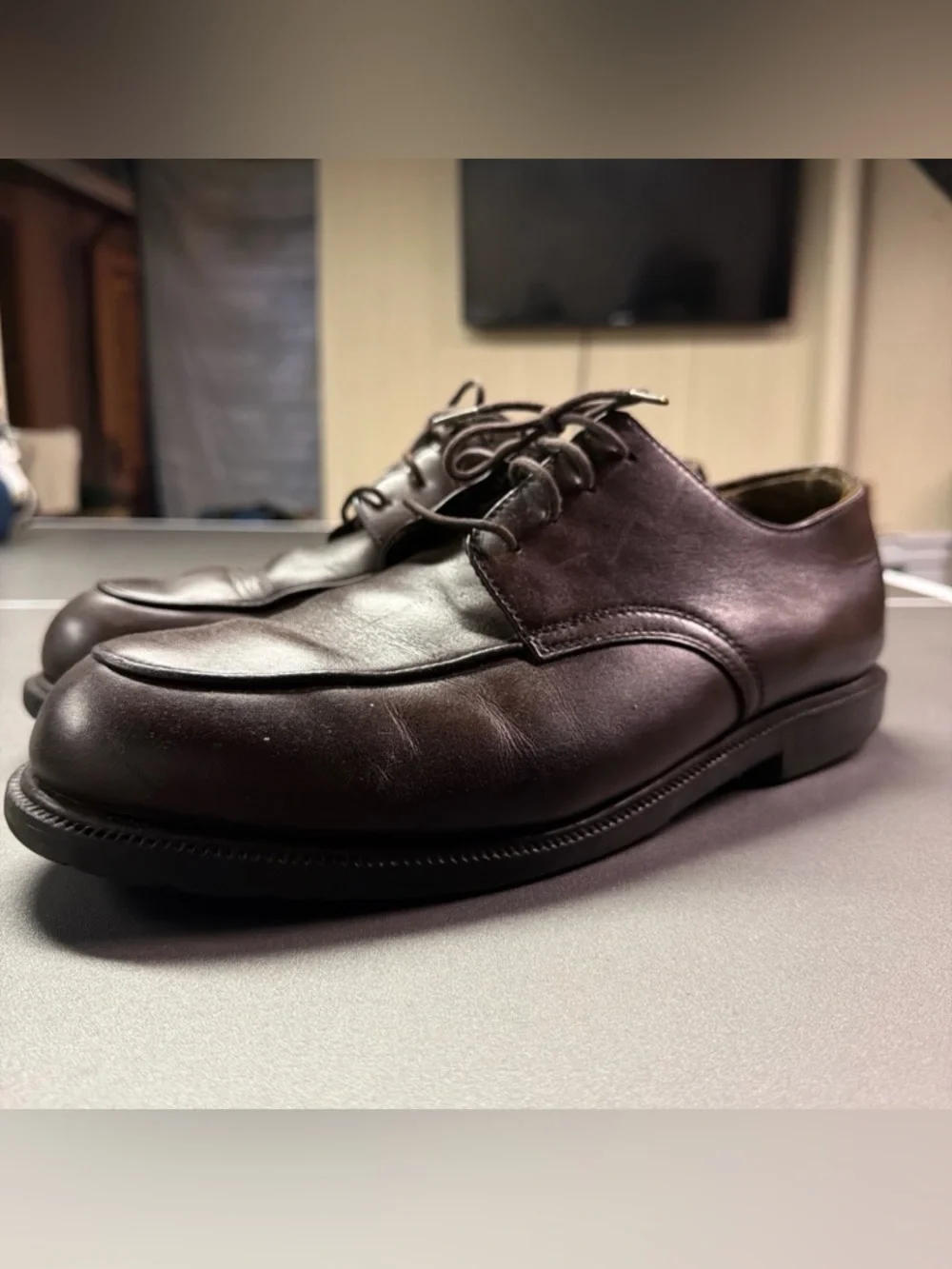 Bass Brown Commuter Series‎ Mens Oxford Shoes. Waterproof. Sz 11.5